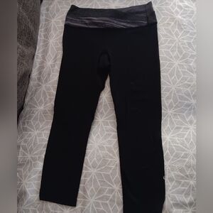 Lululemon Wunder Under Crop Leggings Size 4